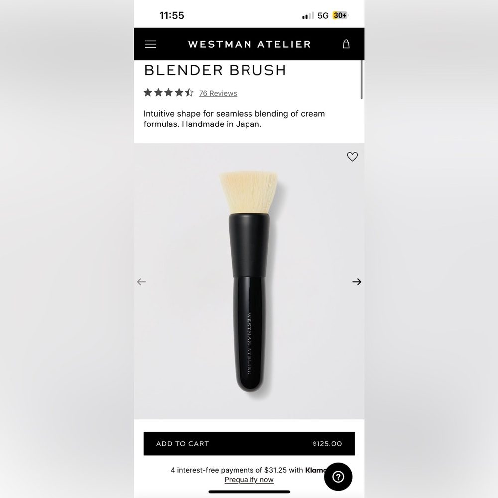 Westman Atelier Blender Brush